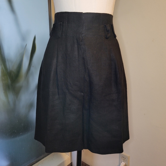 Short Culotte Donna Karan Noir - Taille M, Bande élastique, Occasion Très Bon état